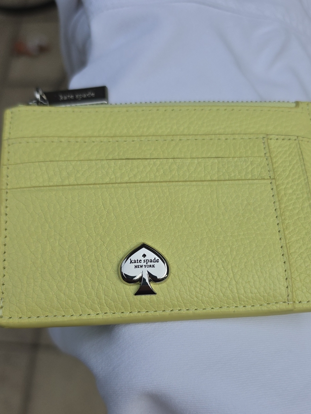 KATE SPADE NY 'Kayla' Large Slim Leather Cardholder